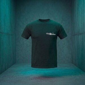 Unisex T-Shirt — Logo klein (Brust) + Logo groß (Rücken)