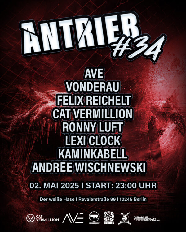 TICKET- ANTRIEB #34 /W AVE + VONDERAU + VBR RESIDENTS
