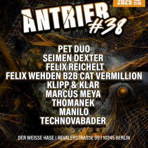 TICKET ANTRIEB #38 W/ PET DUO SEIMEN DEXTER +  VBR RESIDENTS